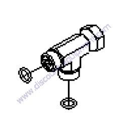 340-151 FITTING-TEE Genuine Toro OEM Part