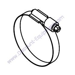 2412-111 CLAMP-HOSE, W/LINER Genuine Toro OEM Part