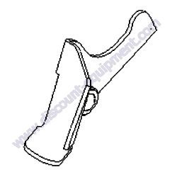 145-3759-03 PEDAL ASM Genuine Toro OEM Part