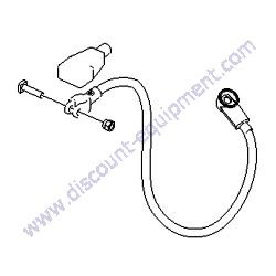 139-6366 CABLE-BATTERY, POS ASM Genuine Toro OEM Part