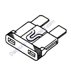 94-8002 FUSE-BLADE, 50 AMP Genuine Toro OEM Part