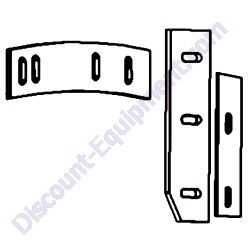 0200KI03AS RUBBER BLADE KIT TK Equipment HM12 HM16 Hydraulic Mortar Mixers