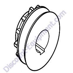 465345090 PULLEY MultiQuip MVH408DZ Reversible Plate Compactor