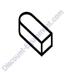 951404970 KEY 12X8X30 MultiQuip MVH408DZ Reversible Plate Compactor