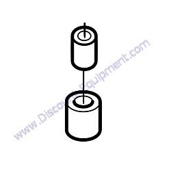 01655800 INSULATING TUBE ASSY Multiquip MVH408DZ Reversible Plate Compactor