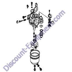 16100-Z5T-781 CARBURETOR ASSY MultiQuip MVH408GH Reversible Plate Compactor