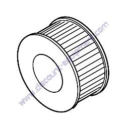 01493000 ELEMENT AIR FILTER MultiQuip MVH508DZ Reversible Plate Compactor