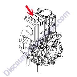 04048305 STICKER DECAL MultiQuip MVH508DZ Reversible Plate Compactor