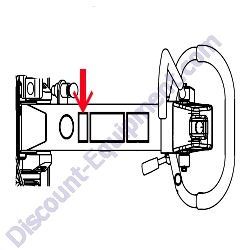 920214100 DECAL E/G FIRE WARNING MultiQuip MVH508DZ Reversible Plate Compactor