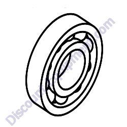 040006910 BEARING MultiQuip MVH208GH Reversible Plate Compactor