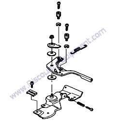 16500Z4M309 CONTROL ASSEMBLY Multiquip MVH158GH Reversible Plate Compactor