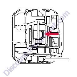 920214100 DECAL E/G FIRE WARNING MultiQuip MVC88VTH-MVC88VTHW Forward Plate Compactor