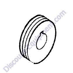 416464470 PULLEY VIBRATOR ASSY MultiQuip MVC88VTH-MVC88VTHW Forward Plate Compactor