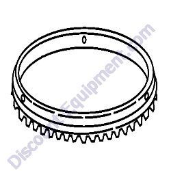 516658 (514061) RING GEAR MultiQuip MC94SH-MC94PH-MC94SE-MC94PE Concrete Mixer
