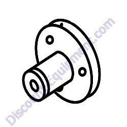 514723 HANDWHEEL SHAFT MultiQuip MC94SH-MC94PH-MC94SE-MC94PE Concrete Mixer