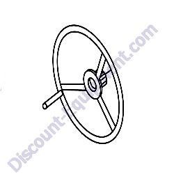 501808 HANDWHEEL MultiQuip MC94SH-MC94PH-MC94SE-MC94PE Concrete Mixer