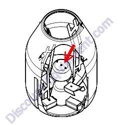 804161 GUARD BARREL CENTER MultiQuip MC12PH Concrete Mixer