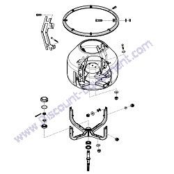 802786 DRUM ASSY MultiQuip MC12PH Concrete Mixer
