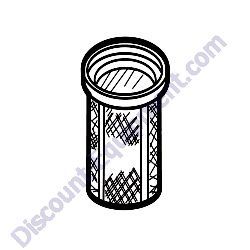 17672Z4H000 FILTER FUEL MultiQuip MC12PH Concrete Mixer