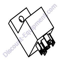 66455 Relay 12V 70A N.C./80A N.O. w/ Diode Generac Magnum MLT6SMD Light Tower