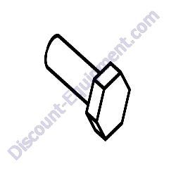 60074 Screw M8-1.25 x 65 standard hex G8.8 Generac Magnum MLT6SMD Light Tower