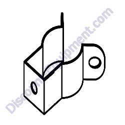 19726 Clamp overflow bottle Generac Magnum MLT6SMD Light Tower