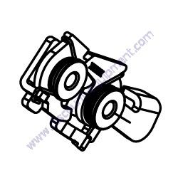35139 Latch Rotary Generac Magnum MLT6SMDS Light Tower