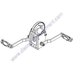 72127 Winch Manual 1500lbs Dual Handle Generac Magnum MLT6SKDS Light Tower