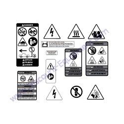 55016 Safety Decal Generac Magnum MLT6SKDS Light Tower