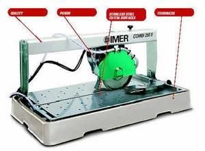 Saw, Tile 27" cut (Imer Combi 250V)