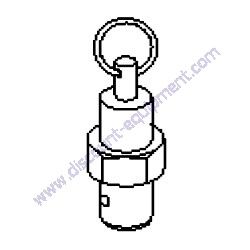 22584GT VALVE PRESSURE RELIEF 1/8 NPT 90PSI Genie GH-Series Material Lift