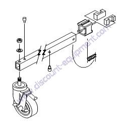 1254830GT LEG HOIST III Genie GH-Series Material Lift