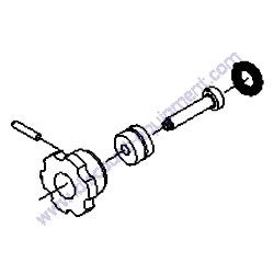 1291765GT KIT GAS INLET DIN-477 Genie GH-Series Material Lift