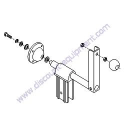 18589GT LEVELING JACK ASSEMBLY 16" Genie ST-Series Material Lift