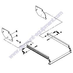 85281GT FOLDING LEG ASSEMBLY Genie Load Lifter Material Lift