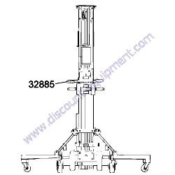 32885GT DECAL SILENT WINCH Genie SLC-Series Material Lift