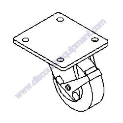 57735GT CASTER PL SW SB 5 X 1.5 Genie SLC-Series Material Lift