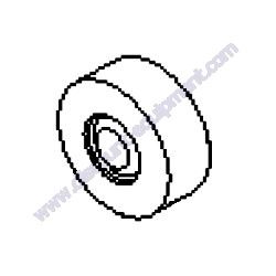 57782GT WHEEL POLYOLEFIN 2.5X1.25 7/8 Genie SLC-Series Material Lift