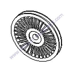 1254648GT PULLEY 6203 Genie SLC-Series Material Lift