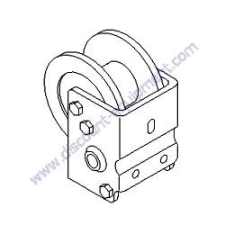 32945GT WINCH W/DECAL 1-SPEED Genie SLC-Series Material Lift