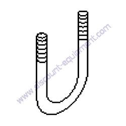 33045GT U-BOLT 1/4-20 SL2 PIPE CRADLE Genie SLC-Series Material Lift