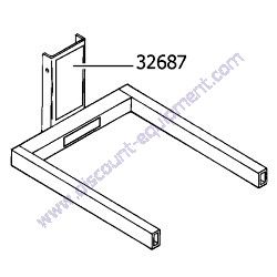 32687GT DECAL WARNING STANDARD FORK SAFETY Genie SLA-Series Material Lift