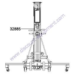 32885GT DECAL SILENT WINCH Genie SLA-Series Material Lift