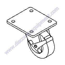 57740GT CASTER PL SW LOCK SB 5 X 2 Genie SLA-Series Material Lift
