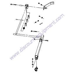 37481GT STABILIZER SET ASSEMBLY Genie SLA-Series Material Lift