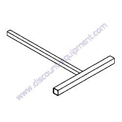 80434GT WHEEL SPACER WELDMENT BLUE Genie SLA-Series Material Lift