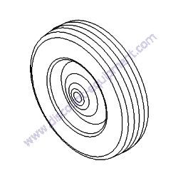 124000GT WHEEL TRANSPORT 10X.75X2.75 Genie SLA-Series Material Lift