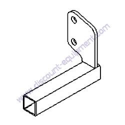 80433GT WHEEL SPACER MOUNT WELD RH BL Genie SLA-Series Material Lift