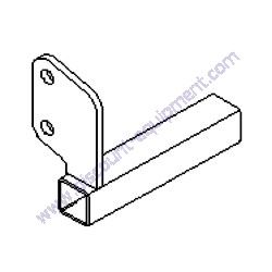 80432GT WHEEL SPACER MOUNT WELD LH BL Genie SLA-Series Material Lift