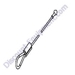 31248 Cable .188 x 79.750 w/ball swedge Generac Magnum MLT4060MVD Light Tower